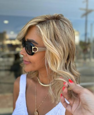 Full head hair highlight in Beverly Hills and West Hollywood